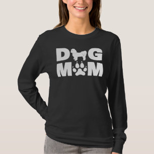 Shih Tzu Kort-klipp för Hund Mor S-dagen T Shirt