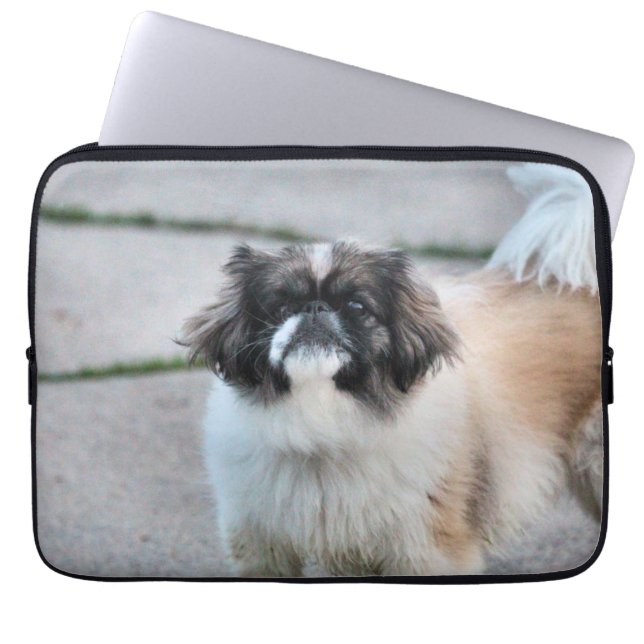 Shih tzu laptop fodral (Framsidan)