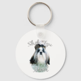 Shih Tzu Mamma 2 Nyckelring