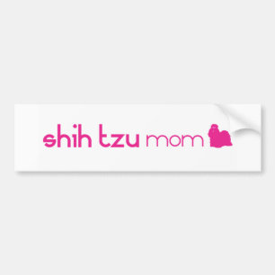 Shih Tzu mamma Bildekal