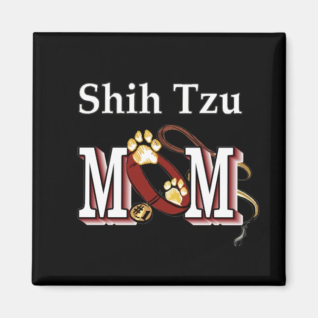 Shih Tzu MAMMA Gifts Magnet (Framsidan)