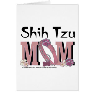 Shih Tzu MAMMA Hälsningskort