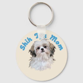 Shih Tzu Mamma Nyckelring