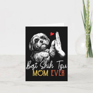 Shih tzu mamma roligaste hund mamma mors dag  kort