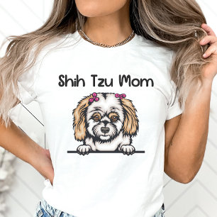 Shih Tzu Mamma Shirt, Hund Mamma T Shirt