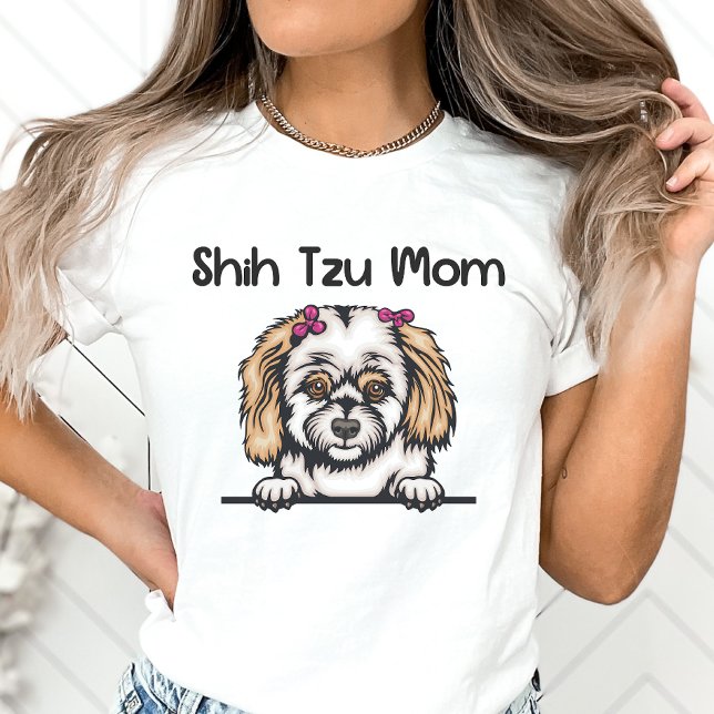 Shih Tzu Mamma Shirt, Hund Mamma T Shirt (Skapare uppladdad)