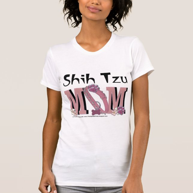 Shih Tzu MAMMA T-shirt (Framsida)