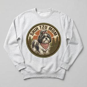 Shih Tzu Mamma Tröja Shih Tzu Hundmamma Present