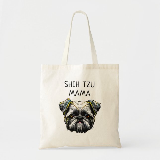 Shih Tzu Mamma Tygkasse (Framsidan)