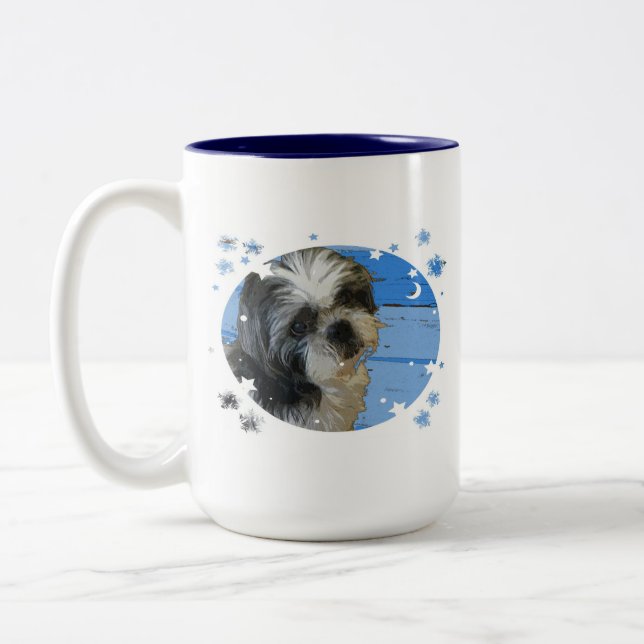 Shih Tzu mugg (Vänster)