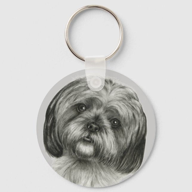 Shih Tzu Nyckelring (Framsida)