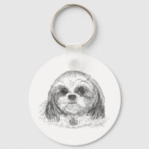 Shih Tzu Nyckelring