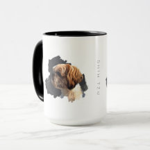 Shih Tzu original- konstmugg