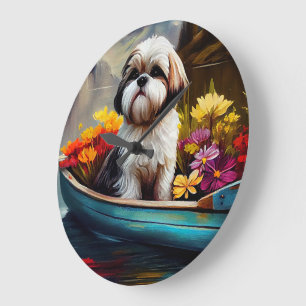 Shih Tzu på en Paddle: En kristen Äventyr Stor Klocka
