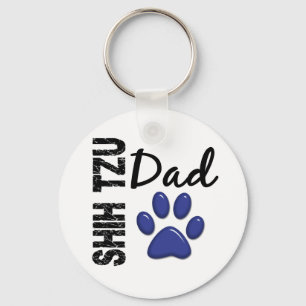 Shih Tzu Pappa 2 Nyckelring