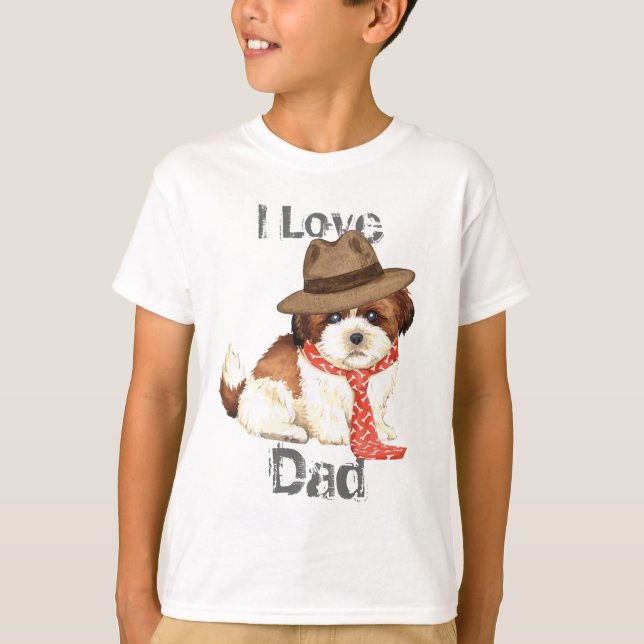 Shih Tzu Pappa Tee (Framsida)
