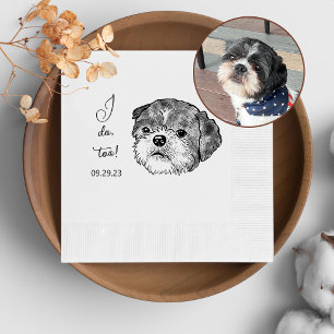 Shih Tzu-Personligen - gör jag också Pappersservett