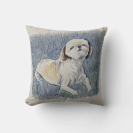 Shih Tzu Pillow Kudde