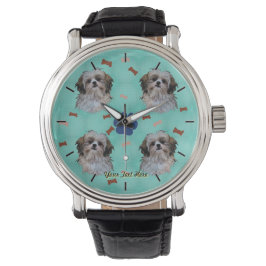 Shih Tzu Porträtt Armbandsur