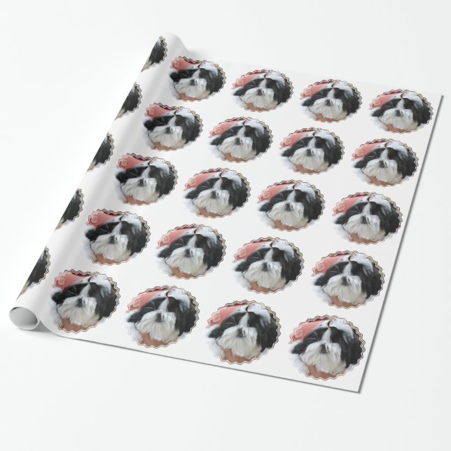 Shih Tzu Presentpapper (Utrullad)