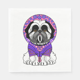 Shih Tzu Princess Pappersservett