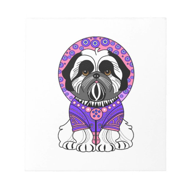 Shih Tzu Prinsessa Anteckningsblock (Framsida)