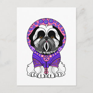 Shih Tzu Prinsessa Vykort