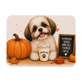 Shih Tzu Pumpa Kryddmagnet Magnet