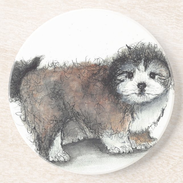 Shih tzu Puppy Hund, Pet Underlägg (Framsidan)