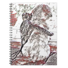 Shih Tzu Puppy och Kitten Notebook