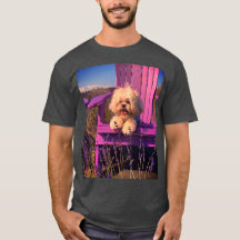 Shih Tzu Relaxing Adirondak Chair, Dog Days Summer