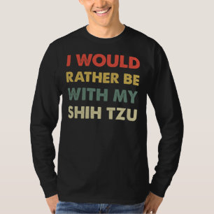 Shih Tzu Retro T Shirt