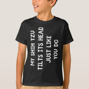 Shih Tzu Rolig hund Älskare Gift Cute Women Manar T Shirt