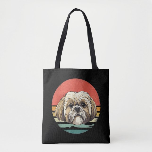 Shih Tzu | Shih Tzu Hund aveln Älskare Gift Tygkasse (Framsida)