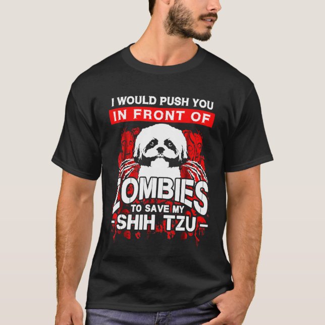 Shih Tzu Shirt T (Framsida)