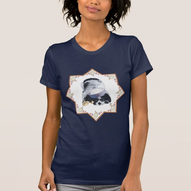 Shih Tzu Sjöman T-Shirt (Framsida)