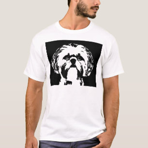 Shih Tzu skjorta - manar grundläggande T-tröja Tröja