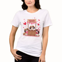 Shih Tzu Smooch Station Kissing Booth Gift