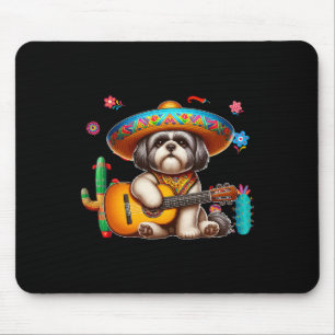 Shih Tzu Sombrero Mexican Guitar Cinco De Mayo Own Musmatta