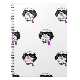 Shih Tzu Spiral fotopatbok Anteckningsbok