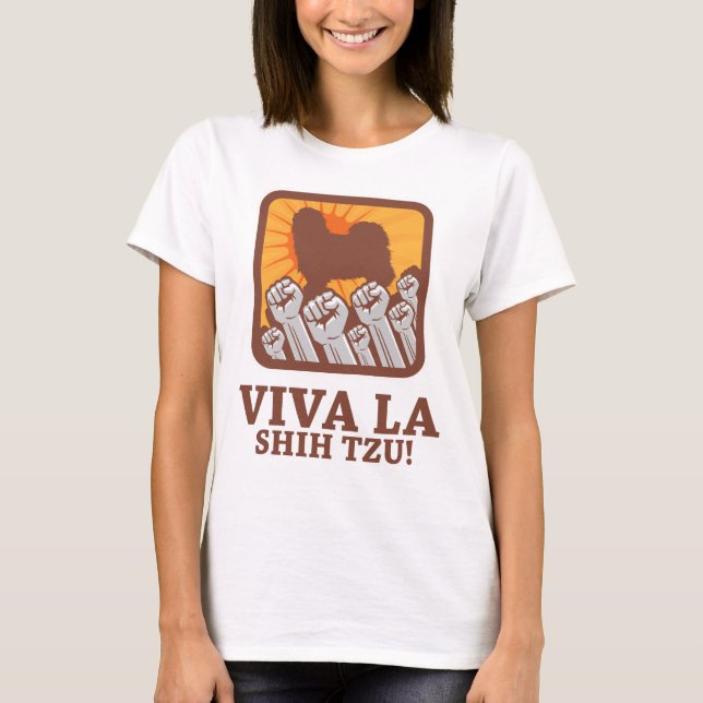 Shih Tzu T-shirt (Framsida)