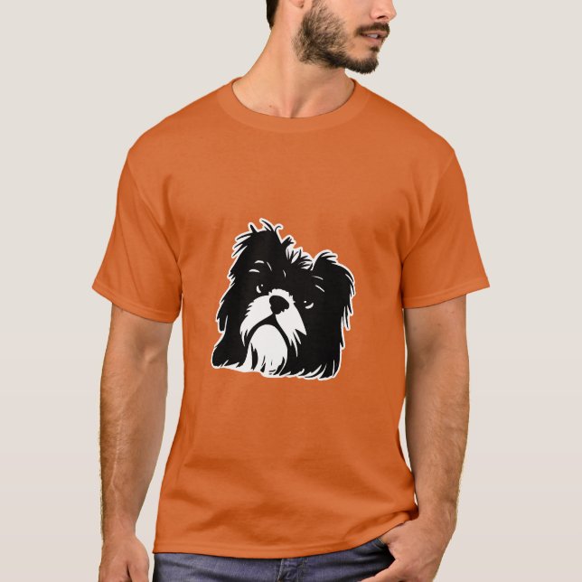 Shih Tzu T-Shirt (Framsida)
