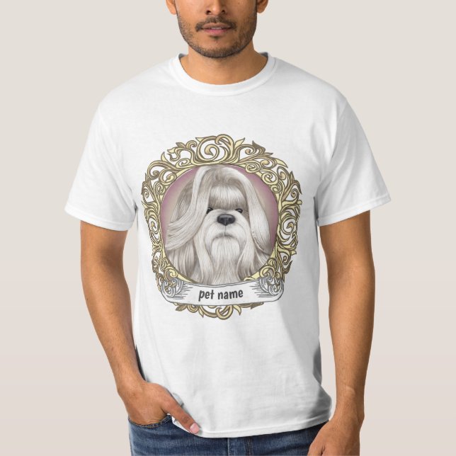 Shih Tzu T Shirt (Framsida)