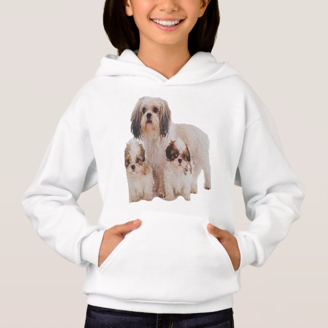 Shih-tzu T Shirt (Framsida)