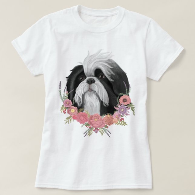 Shih Tzu T Shirt (Design framsida)