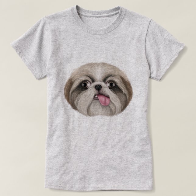 Shih Tzu T Shirt (Design framsida)