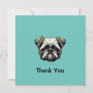 Shih Tzu Tack Inbjudningar