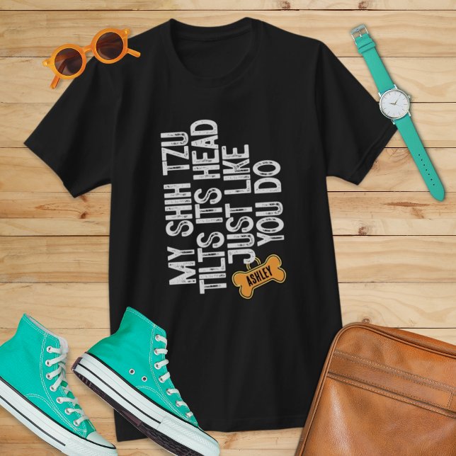 Shih Tzu Tlits huvud som du... T Shirt (Skapare uppladdad)