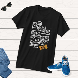 Shih Tzu Tlits huvud som du... T Shirt