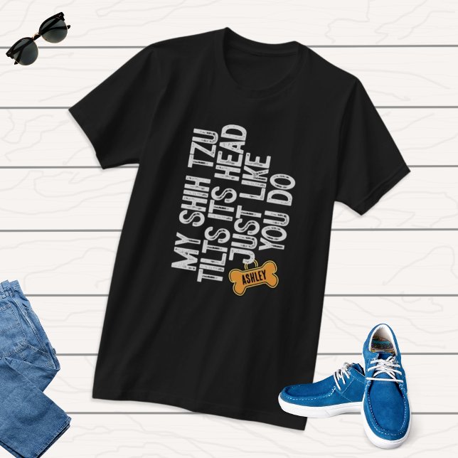 Shih Tzu Tlits huvud som du... T Shirt (Skapare uppladdad)
